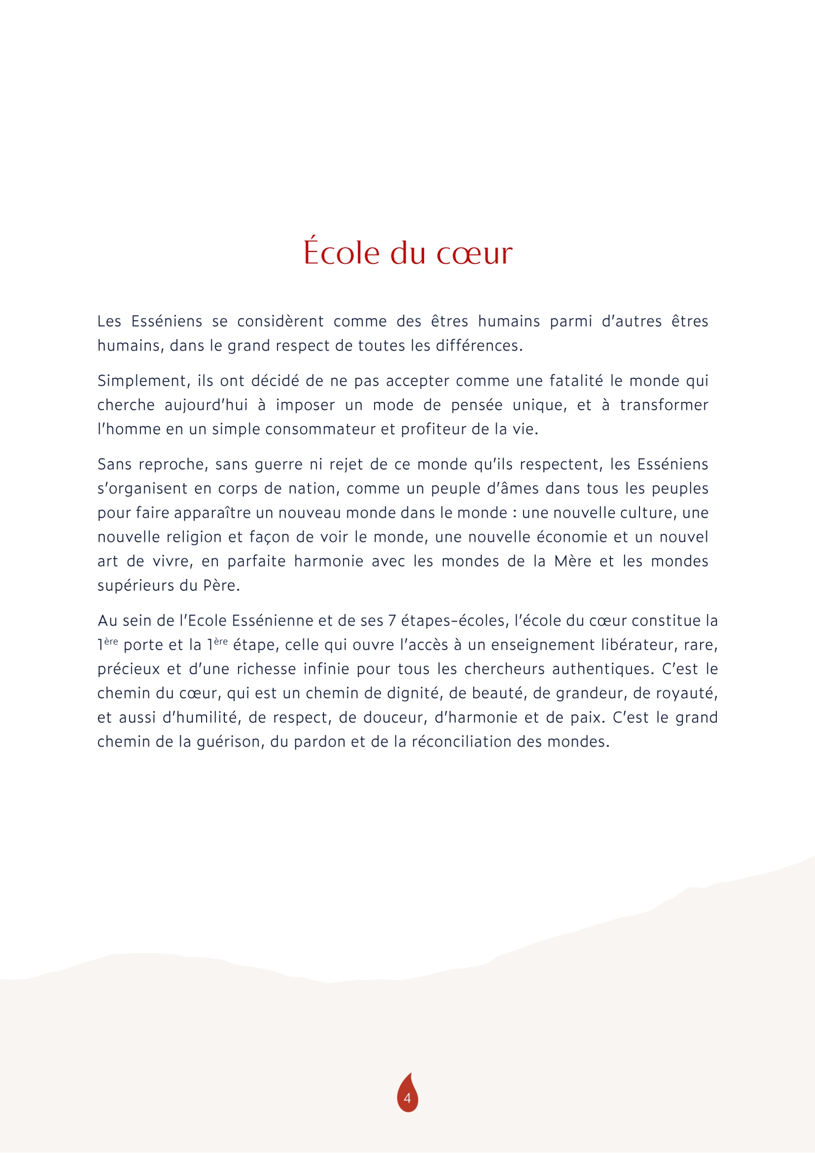 École du cœur – La voie du milieu – Image 4