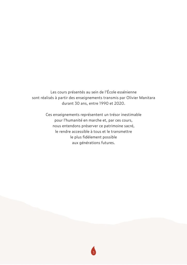 Descriptif sommaire de contexte du cours